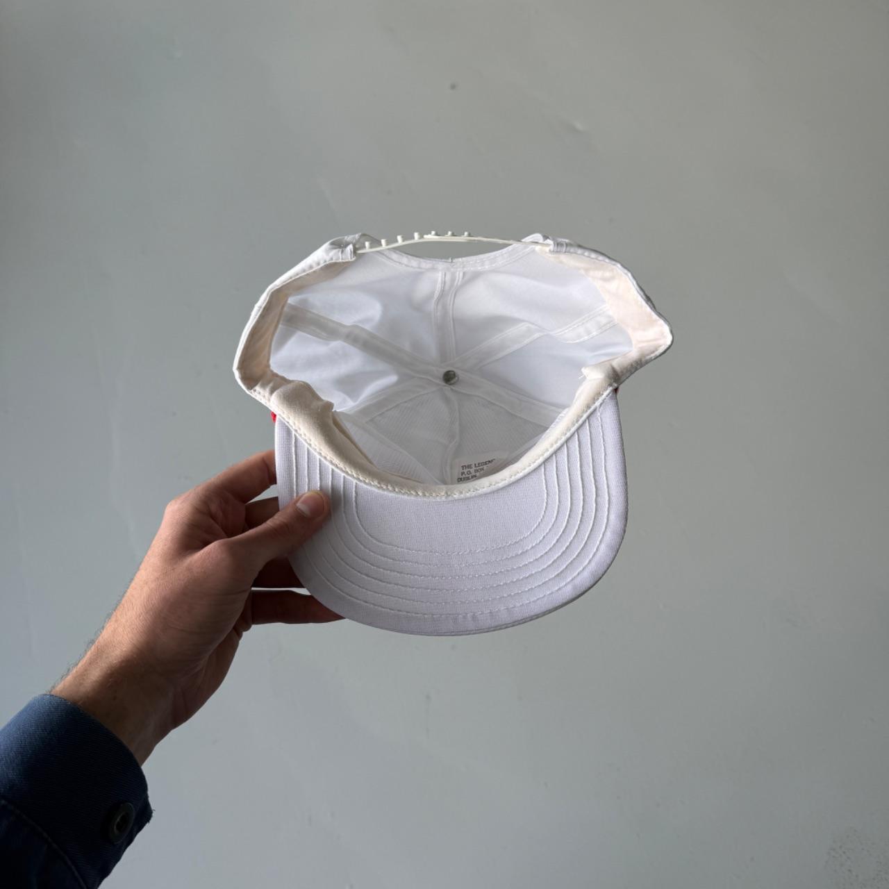 White The Legend Vintage SnapBack Trucker Cap