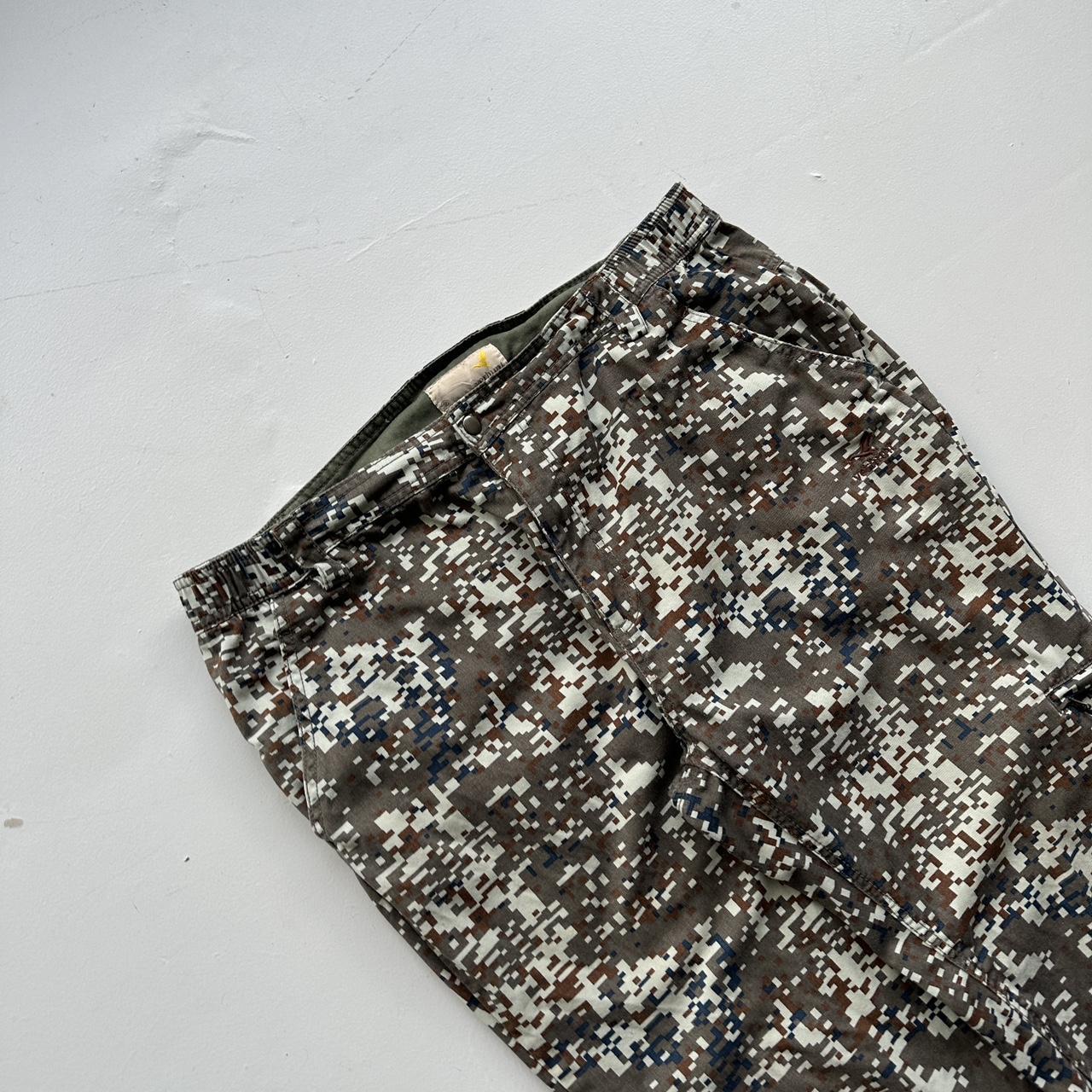 Digital Camo Military Vintage Cargo Pants - 38" x 29"