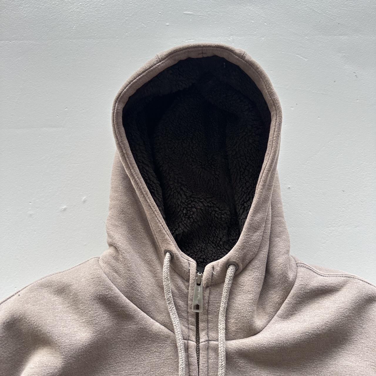 Carhartt Vintage Grey Sherpa Active Hoodie - 2XL