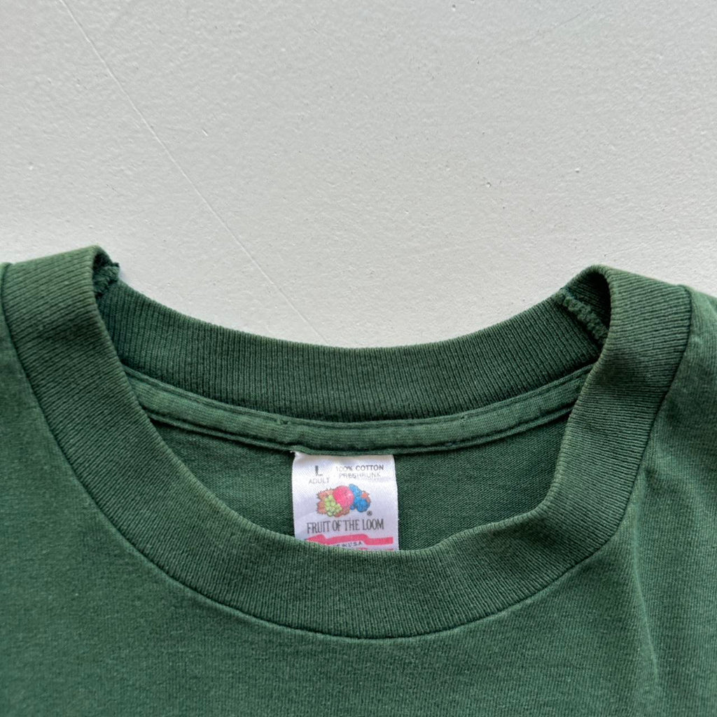 Dark Green Chris-Craft Slogan Vintage T-shirt - Large