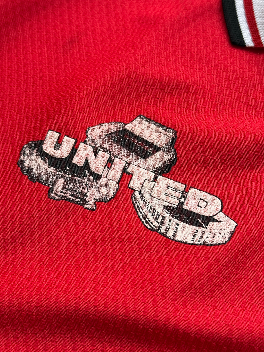 Manchester United Treble Winners 1999 Vintage Novelty Football Shirt - Large