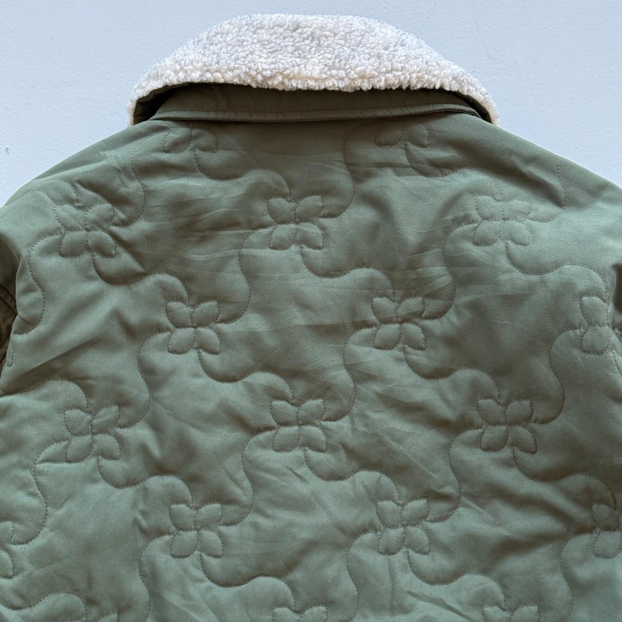 Green Northern Reflections 00’s Vintage Quilted Puffer - Large