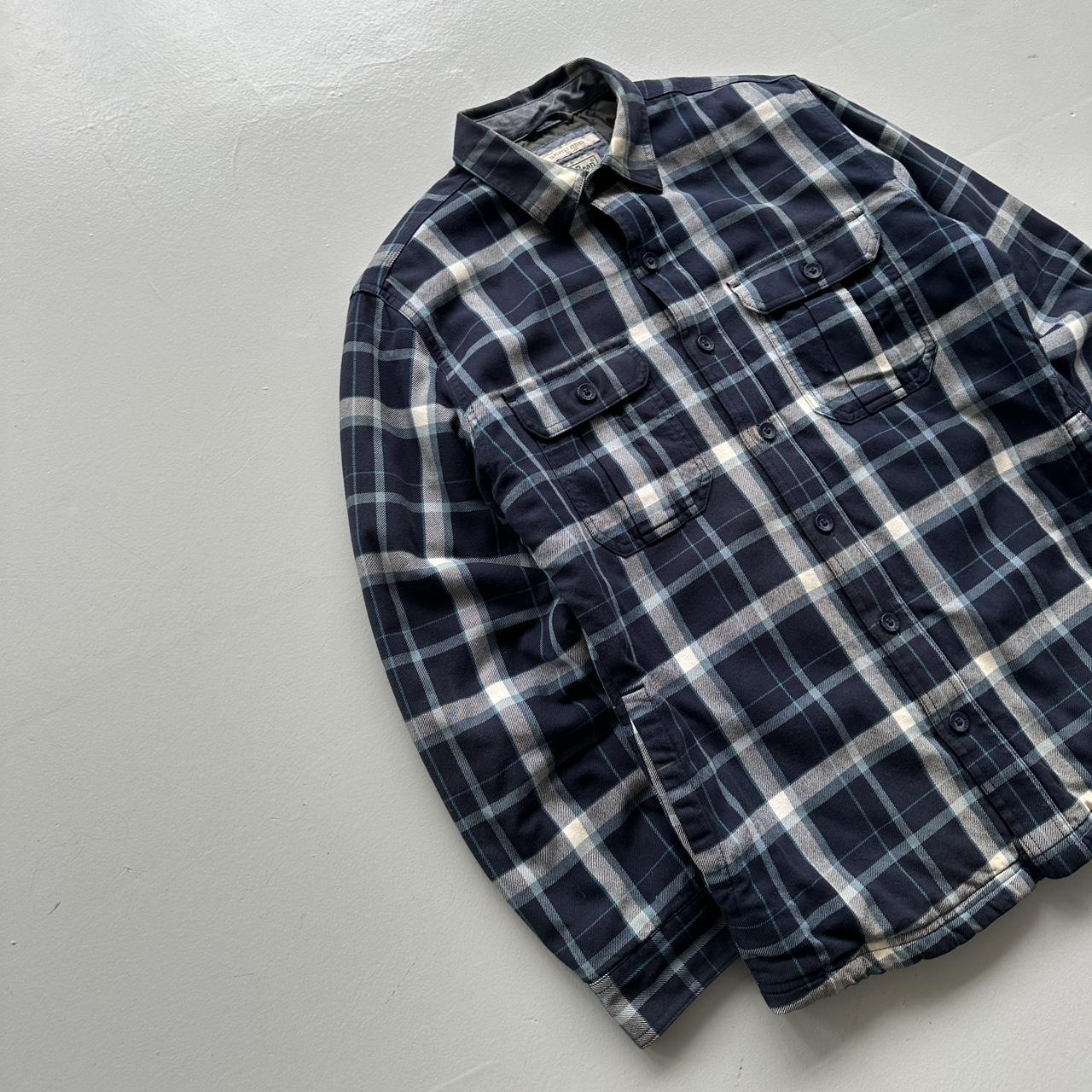 Blue Checkered L.L Bean 00’s Padded Shirt - Small