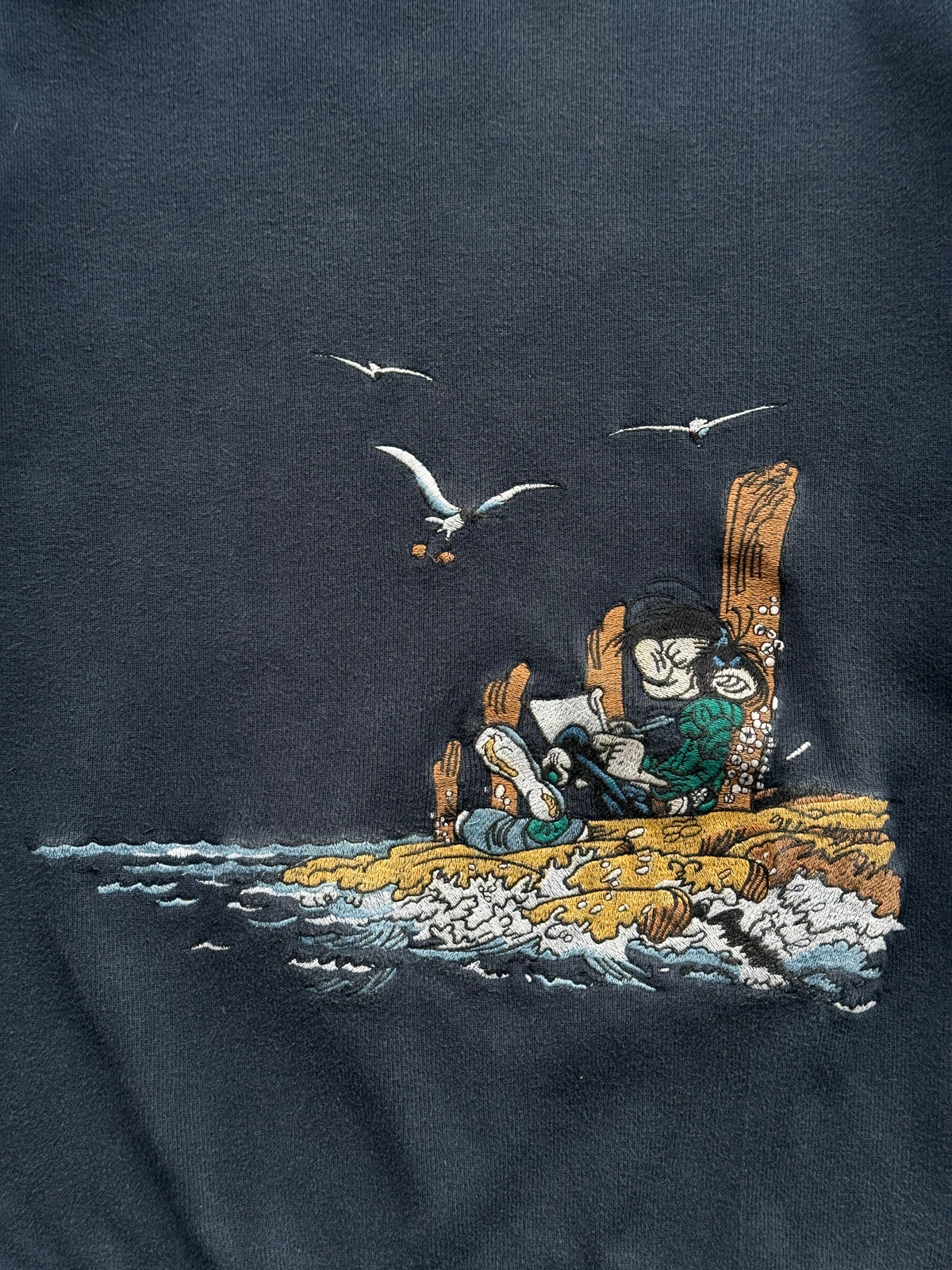 Gaston Lagaffe Studio Aventures 1997 Vintage Sweatshirt - Medium