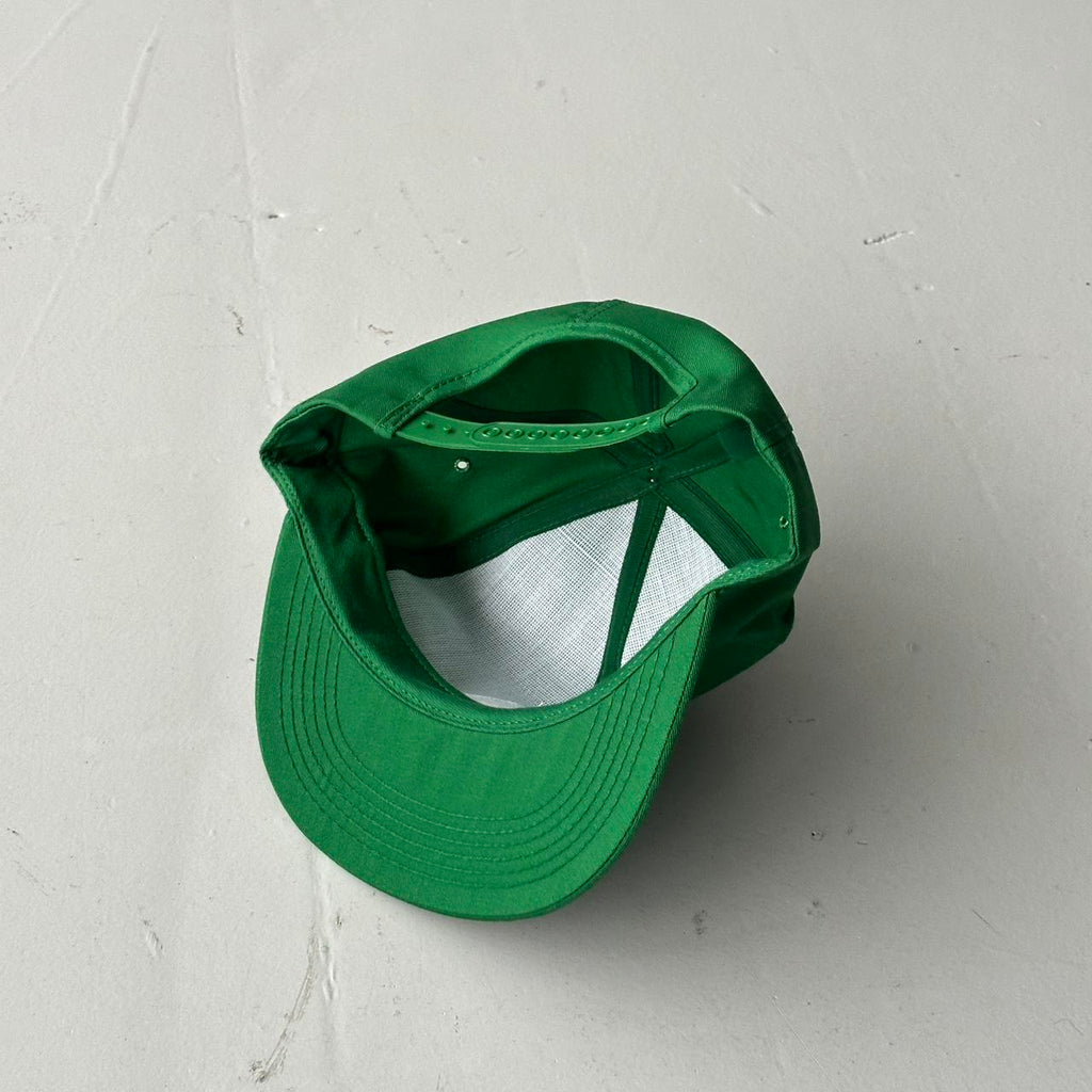 Green John Deere Western Vintage Cotton SnapBack Trucker Cap