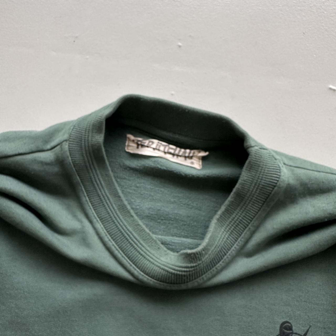 Green Tribal 90’s Vintage Graphic Sweatshirt - Large