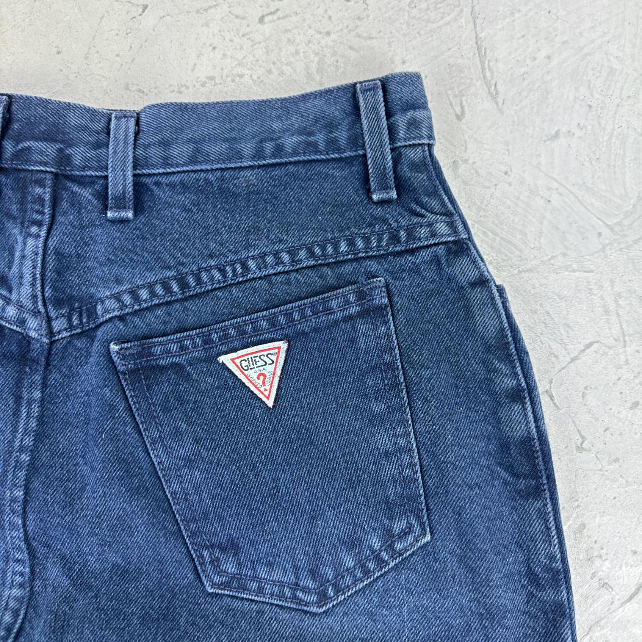Guess Denim Over-dyed Vintage Skirt - W29 L18 Small