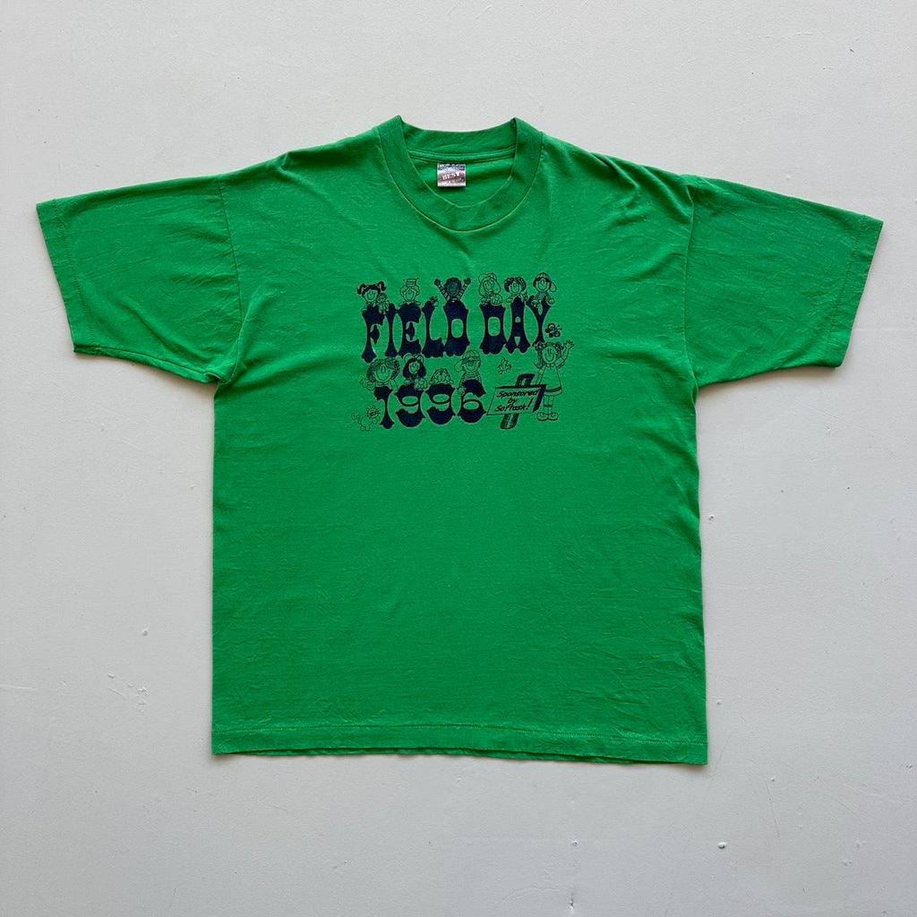 Green Field Day 90s Vintage T-shirt - XL