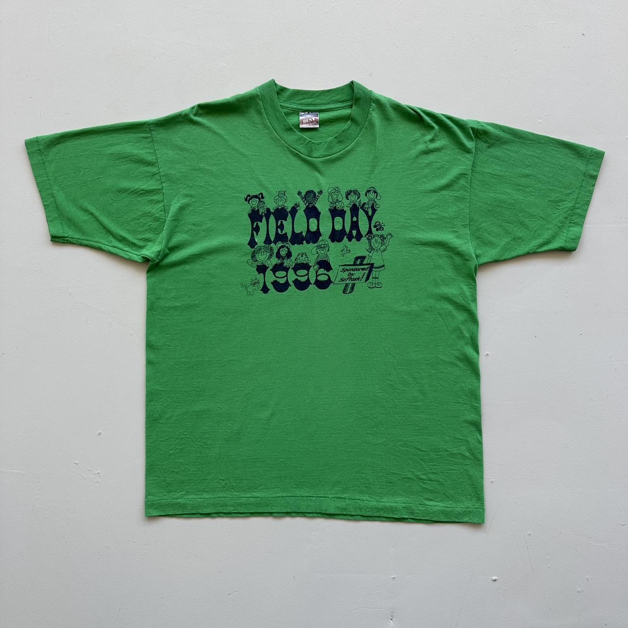 Green Field Day 90s Vintage T-shirt - XL