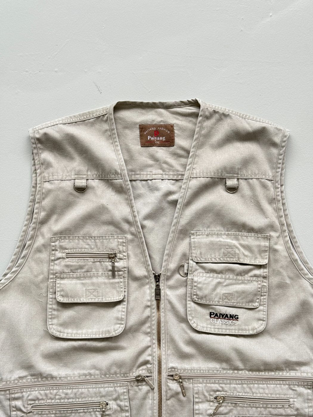 Paiyang Classics Vintage Fisherman's Utility Vest - XL
