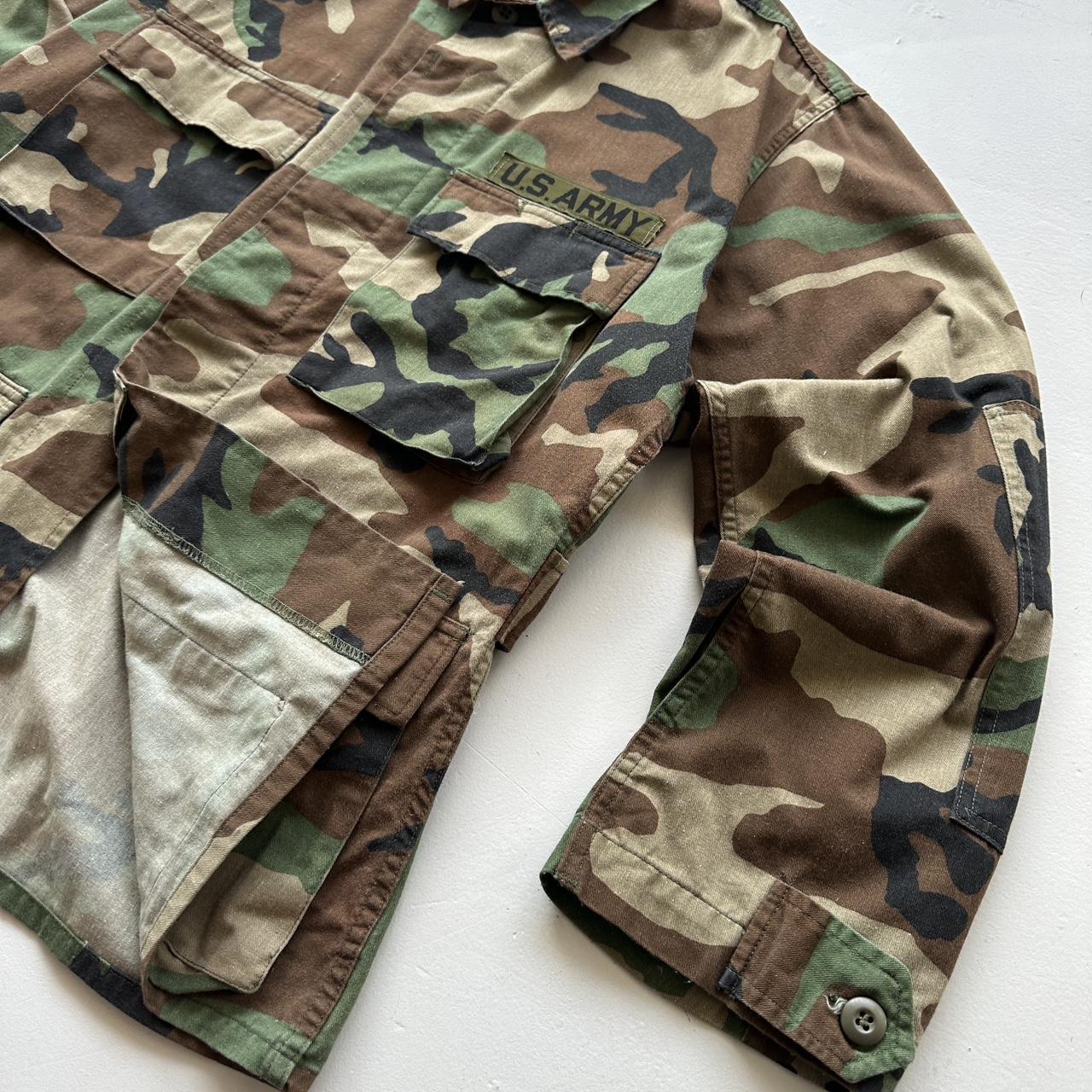 Camouflage US Army 80s/90s Vintage Shirt - Medium