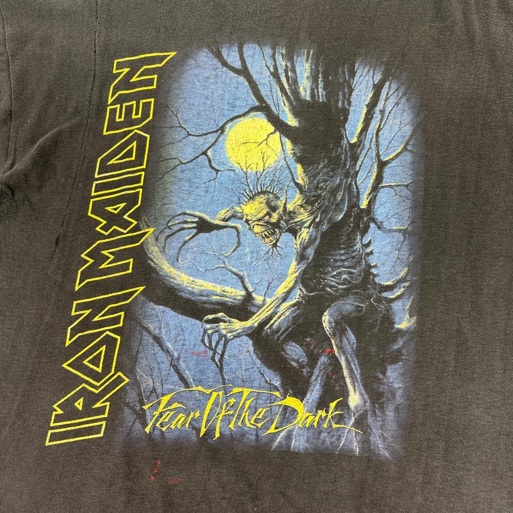 Iron Maiden Fear The Dark 90s Vintage T-shirt - XL