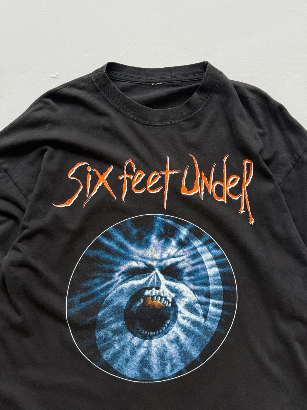 Six Feet Under Haunting Europe Tour 1996 Vintage Long Sleeve Band T-Shirt - Larg