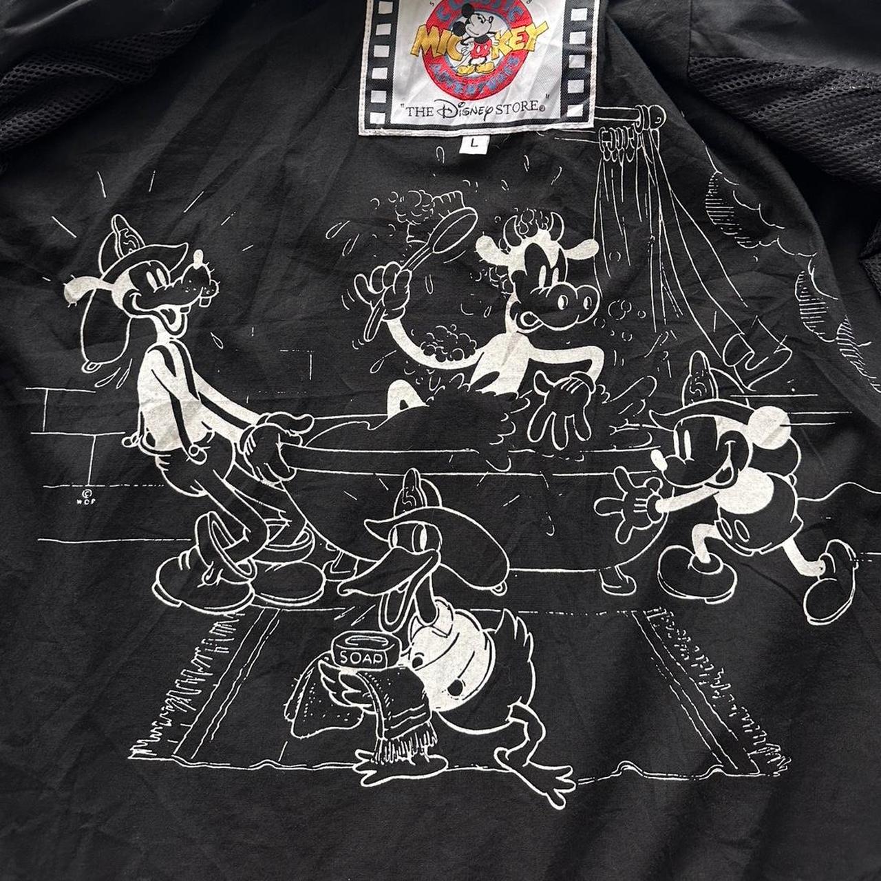 Black Rare The Disney Store Fireman’s Clasp 90’s Vintage Jacket - XL