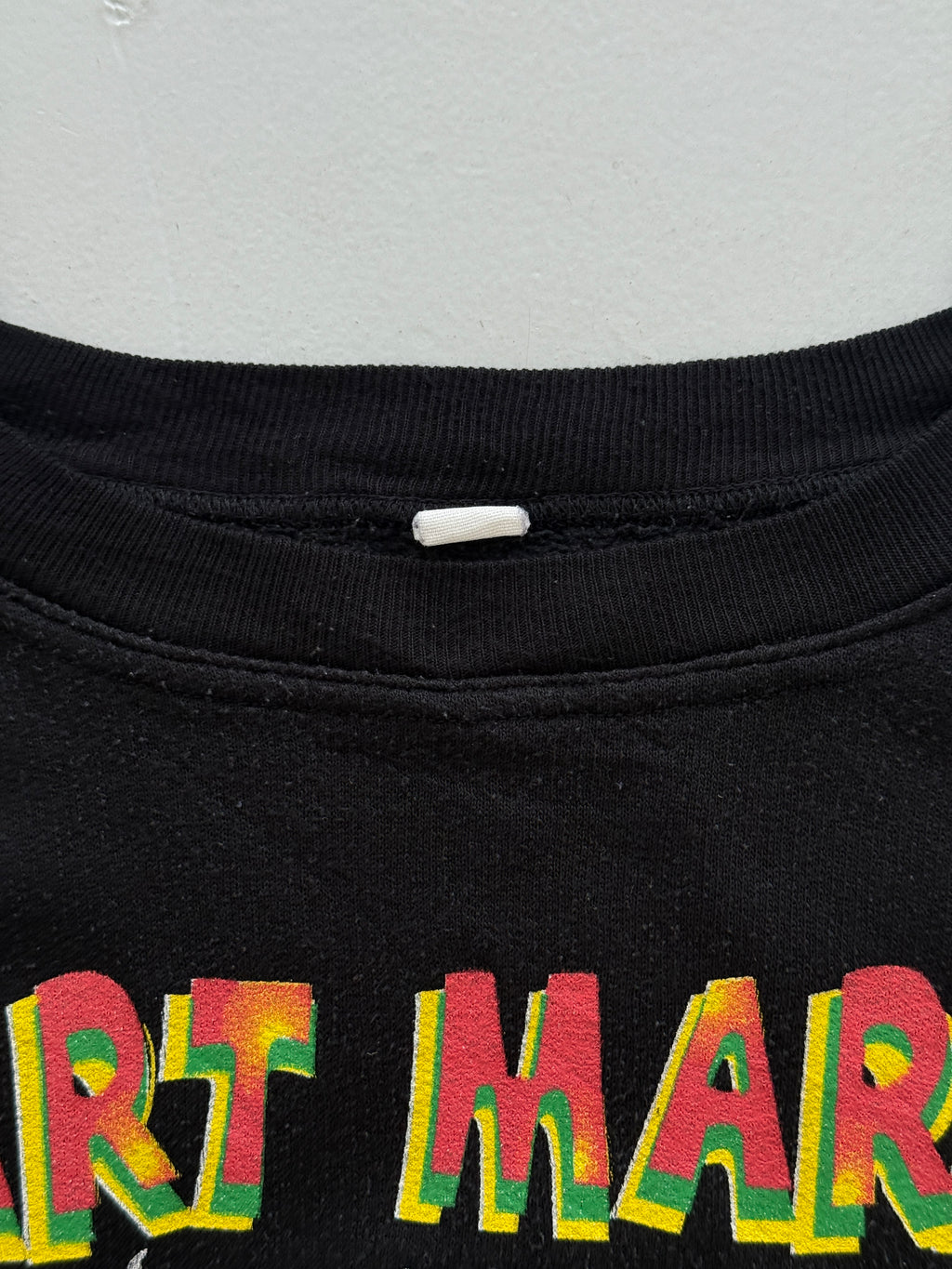 Bart Marley Simpsons Jamaica Forever 90's Vintage Graphic Sweatshirt - Large