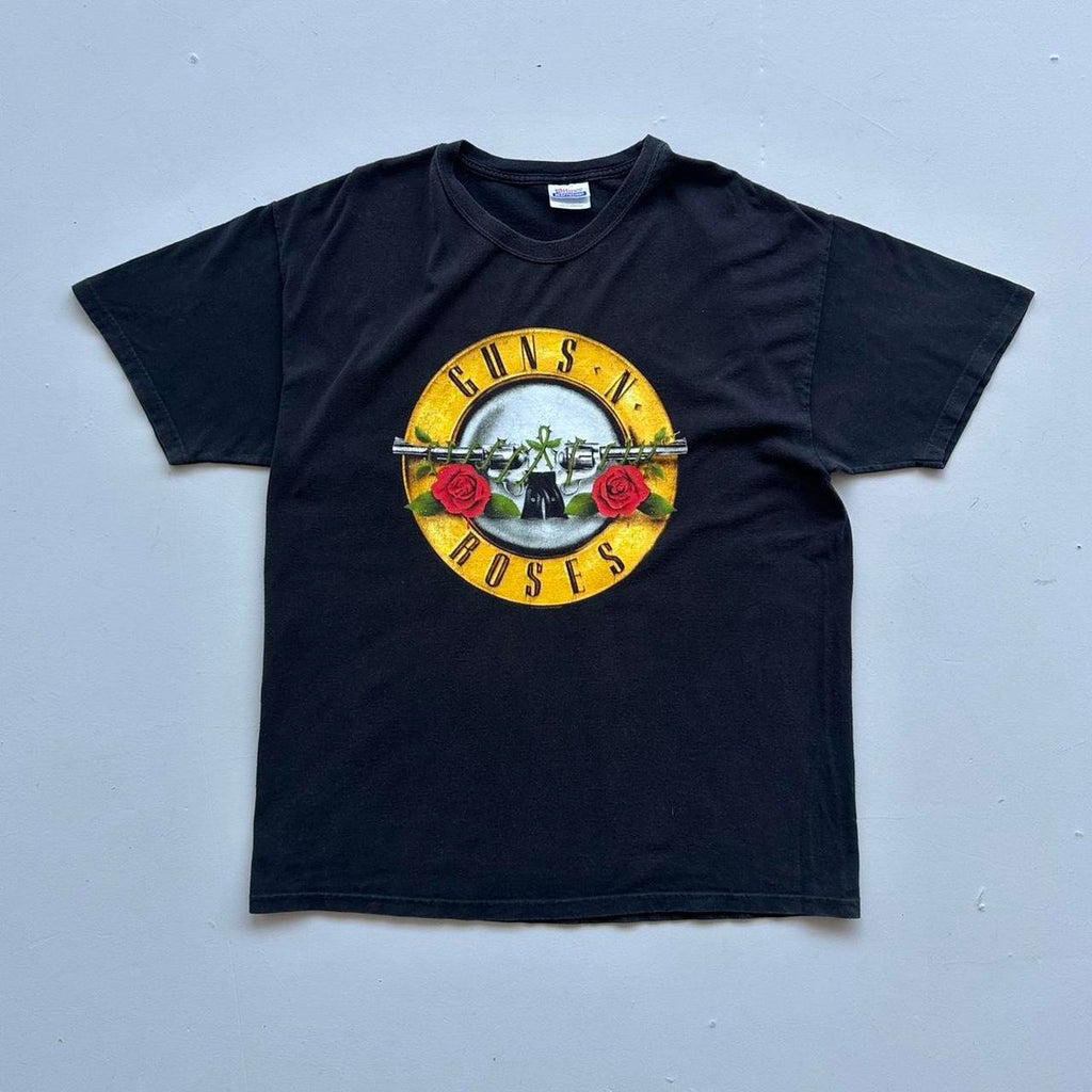 Guns N' Roses Black 00s Vintage T-shirt - XL