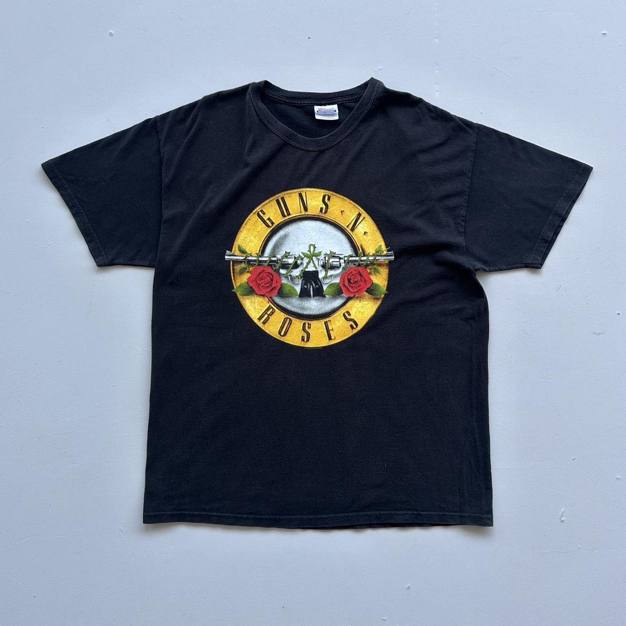 Guns N' Roses Black 00s Vintage T-shirt - XL