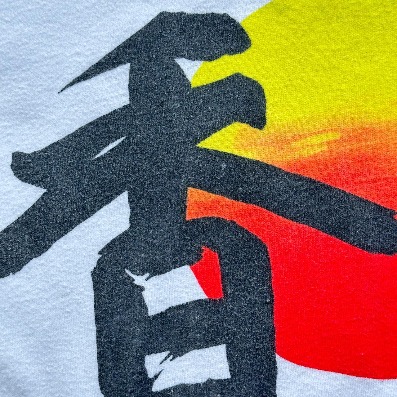 White Hong Kong Art 90's T-shirt - Boxy Large