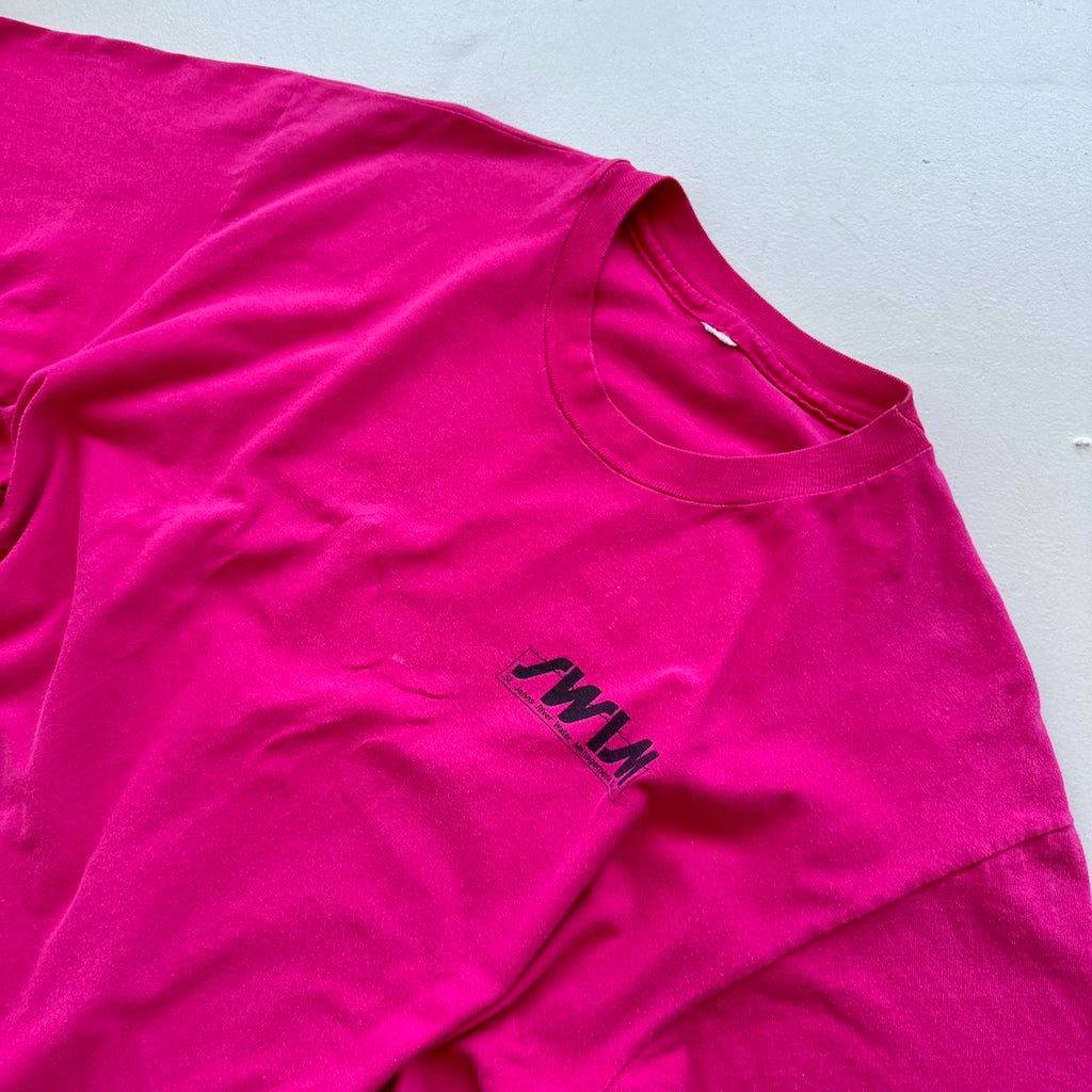Indian River Lagoon 90s Vintage Pink T-shirt - Large