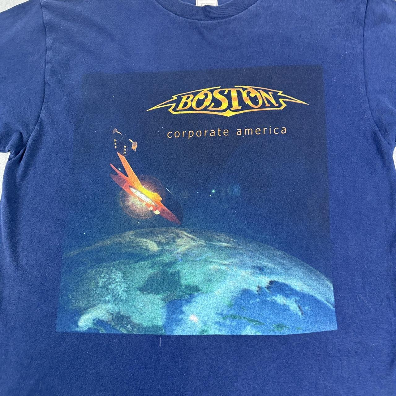 Boston 2003 00’s vintage Navy T-shirt - Large