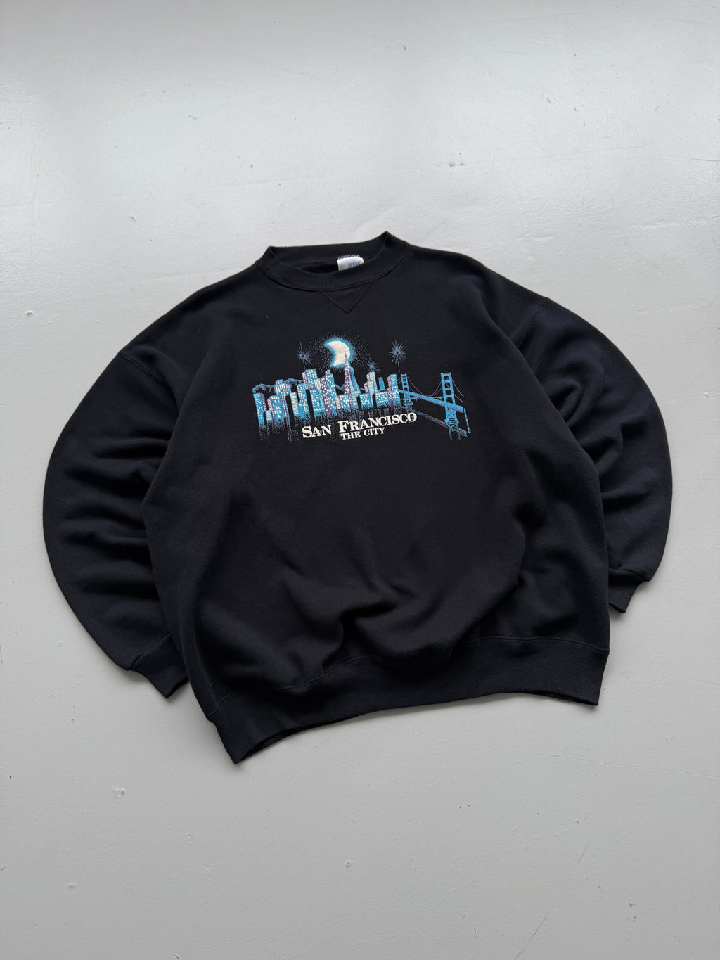 San Francisco The City Made in USA 89' Vintage Sweatshirt - XL
