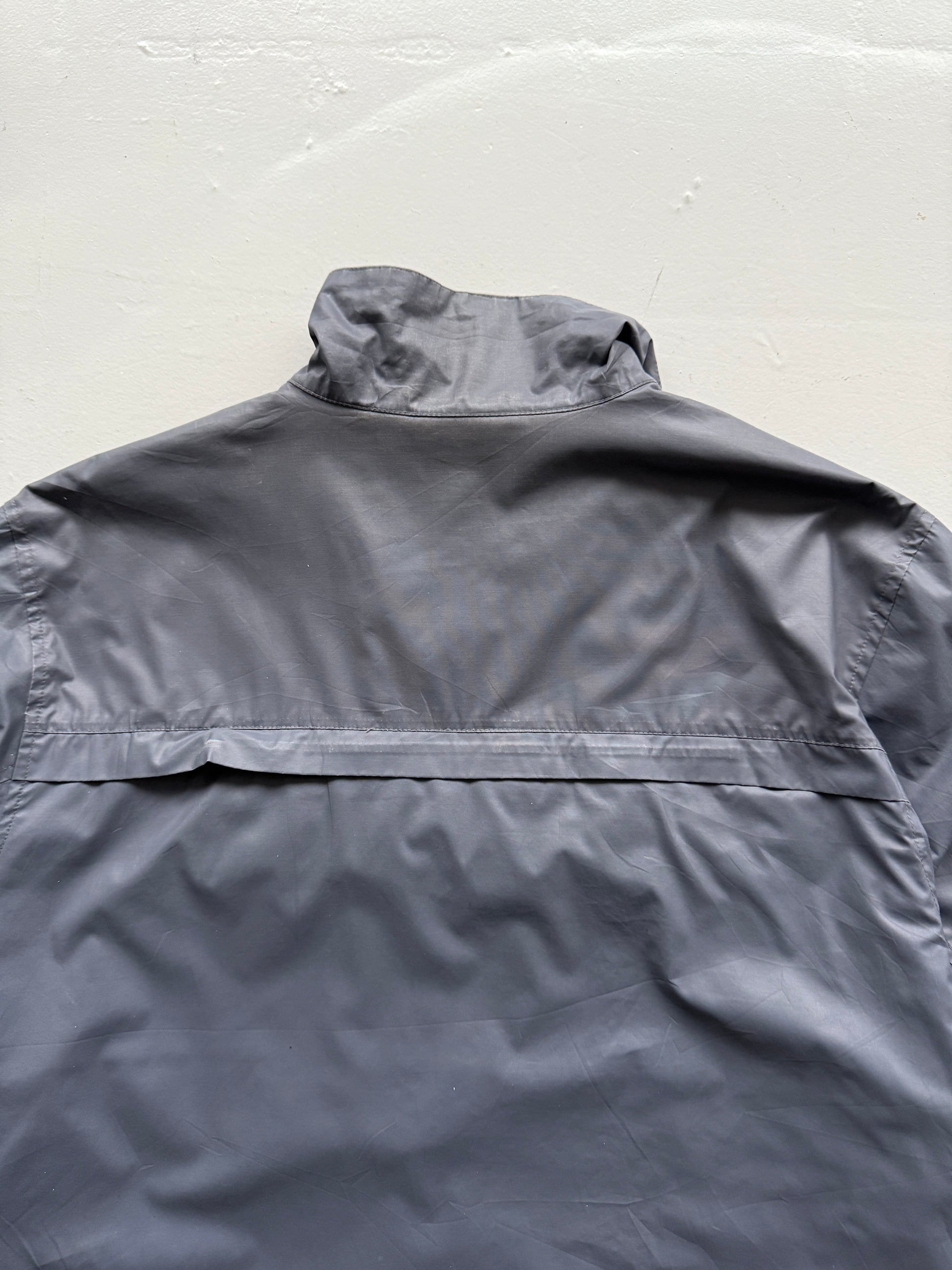 Grey Timberland 00's Vintage Lightweight Windbreaker Jacket - Medium