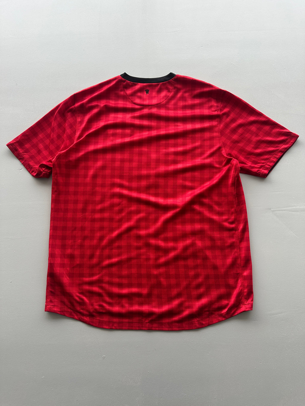 Nike Manchester United AON Chequered Home Vintage Football Shirt - XL
