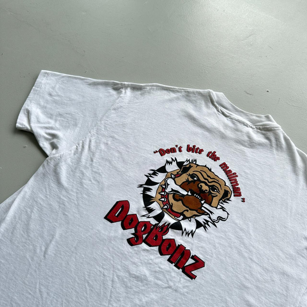 White Dog Bonz Vintage 90's T-shirt - XL