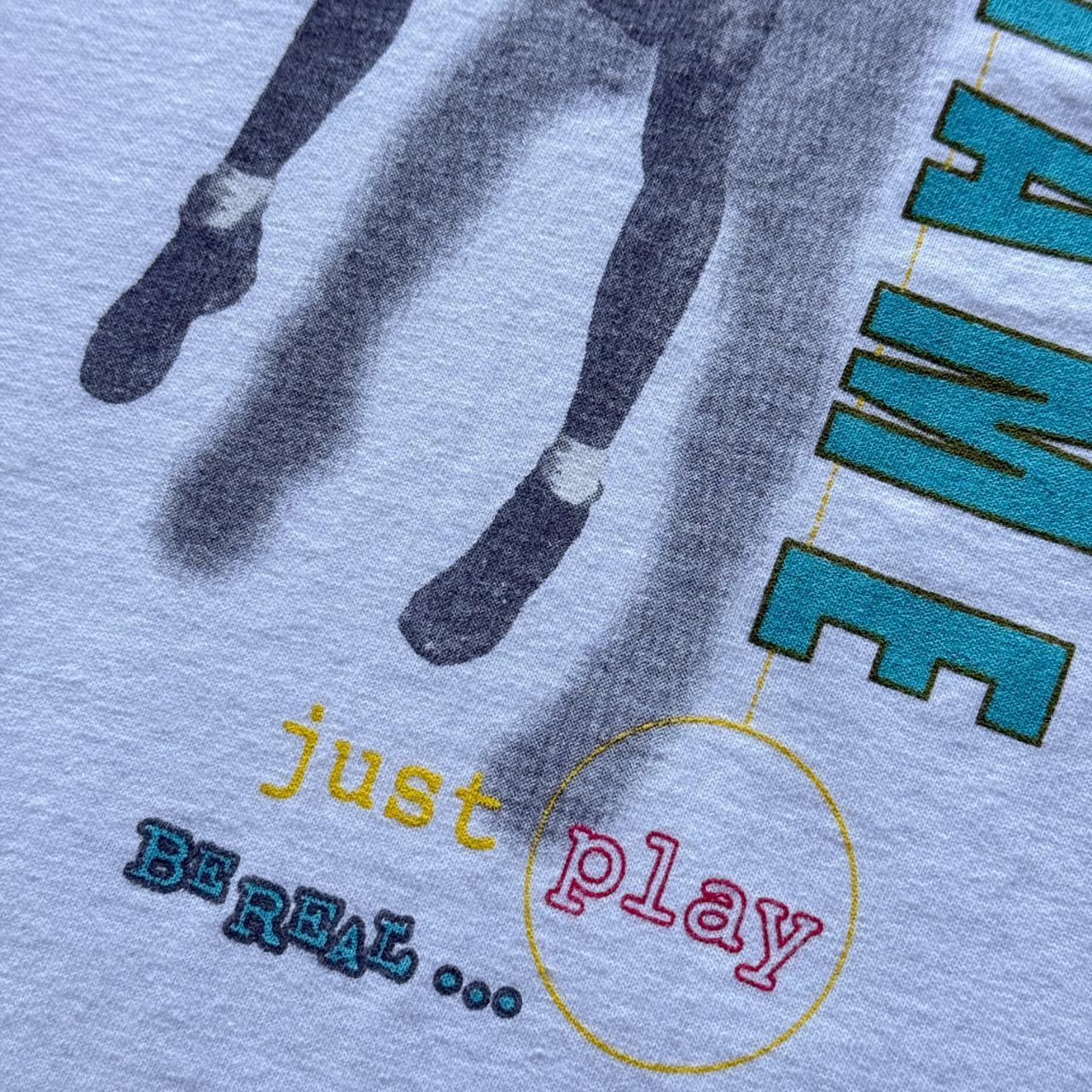 White Slam Michael Jordan Basketball Vintage 90’s T-shirt - Medium