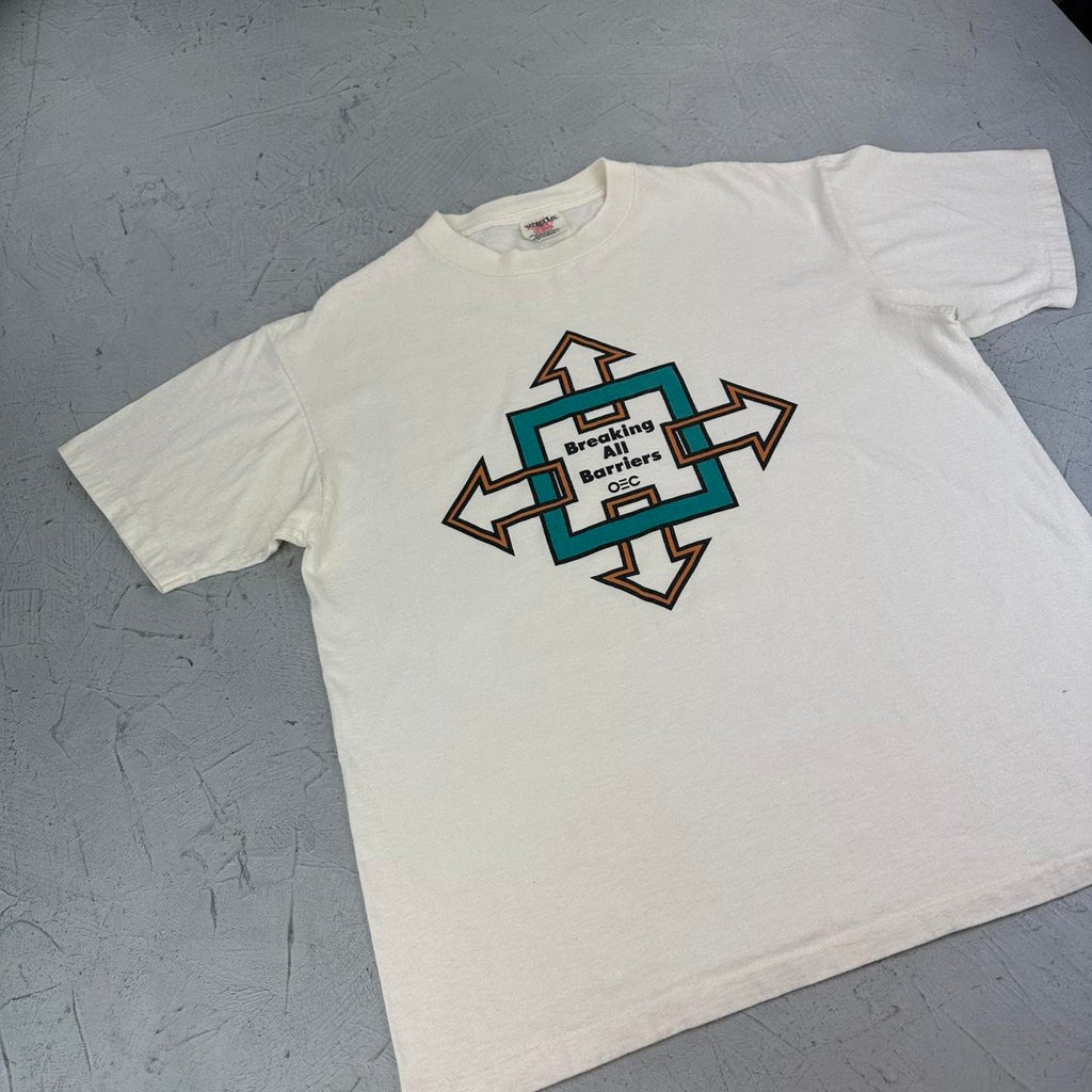 Breaking all Barriers 90s vintage T-shirt - Large