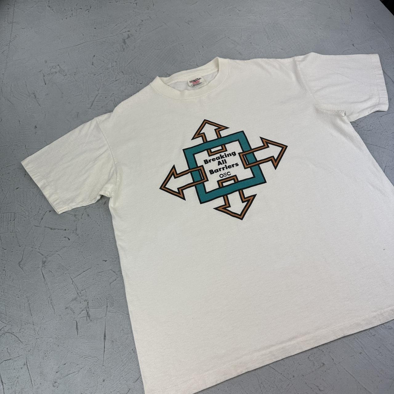 Breaking all Barriers 90s vintage T-shirt - Large