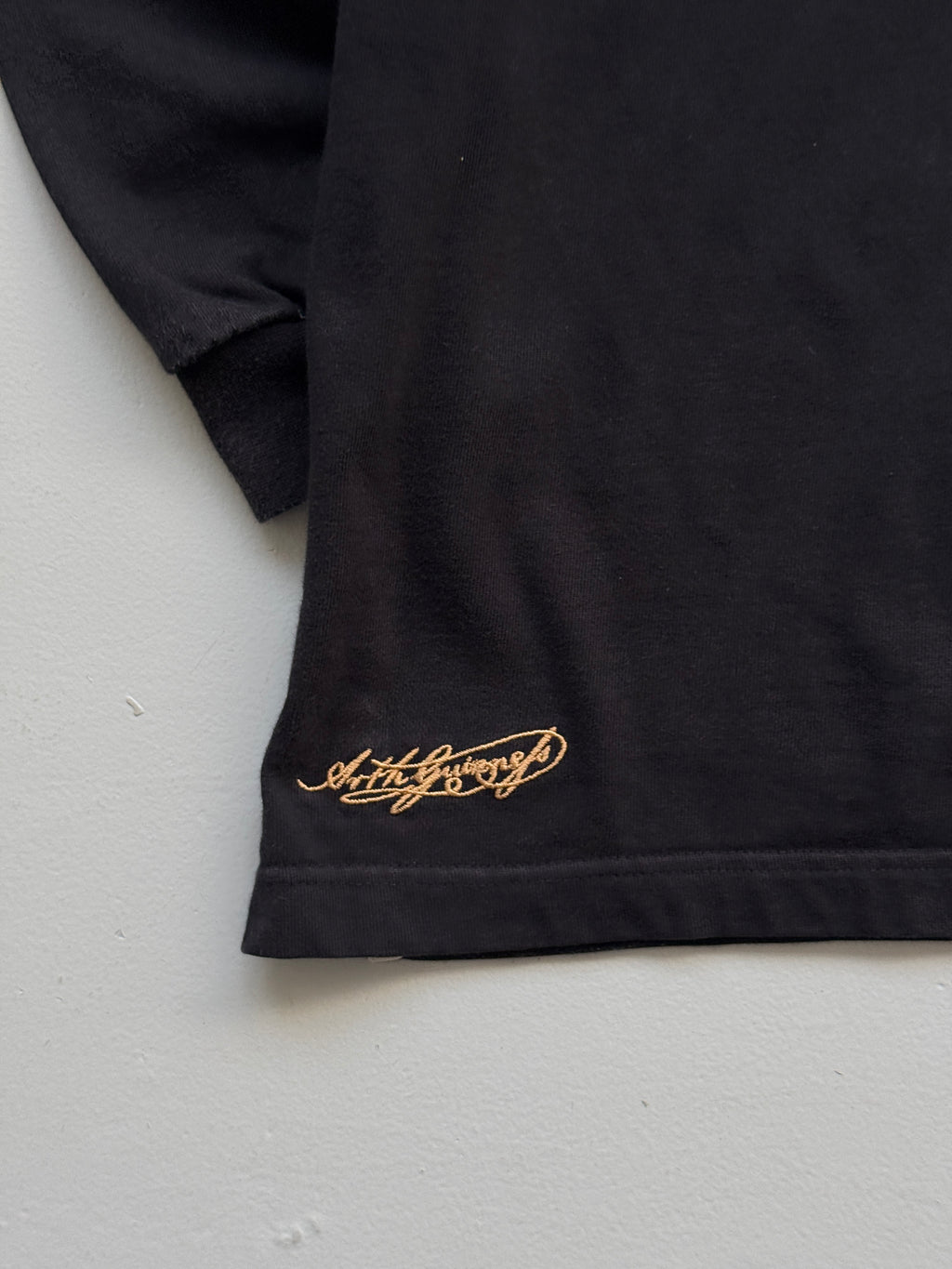 Guinness Harp Logo Vintage Rugby Polo Shirt - Large
