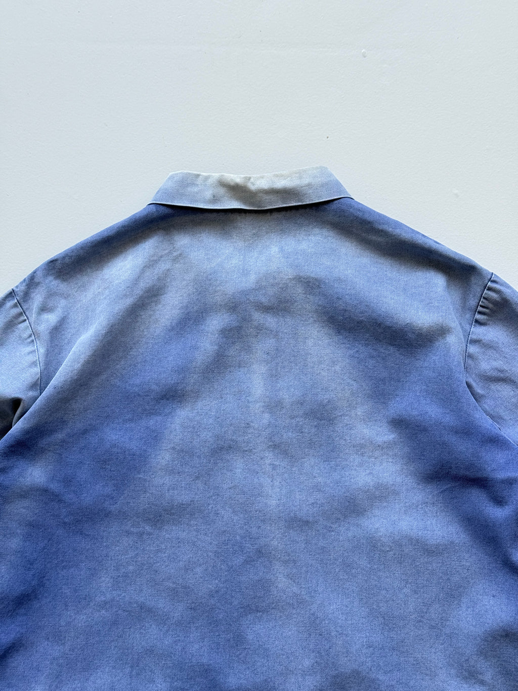 Blue French Chore Jacket 80's Vintage Workwear CH327 - Medium