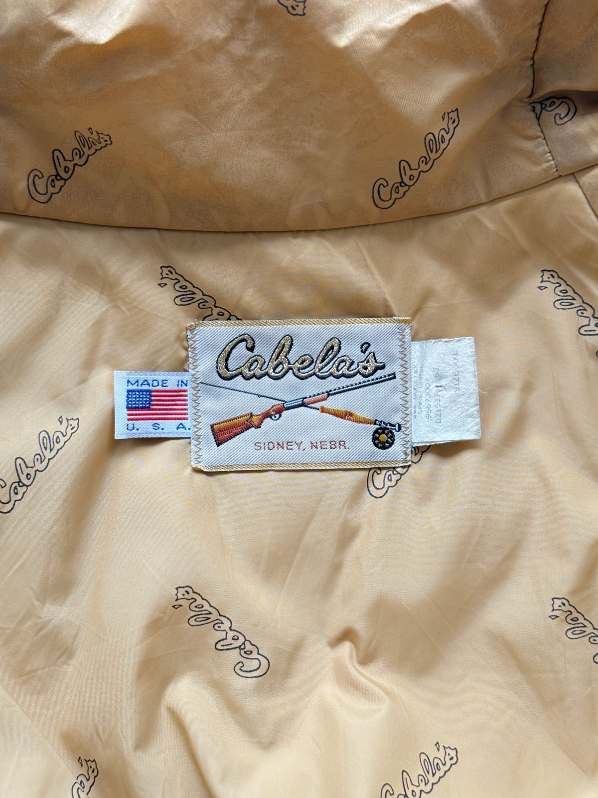 Cabela's Camo Cordura Made in USA Vintage Hunting Jacket - 2XL