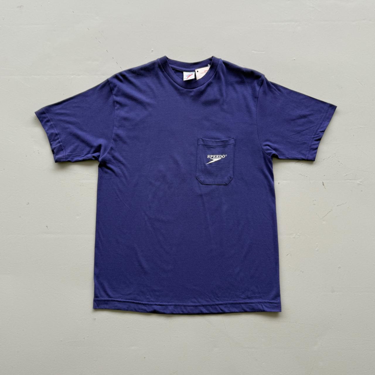 Purple Speedo 90s Deadstock Graphic T-Shirt - Medium