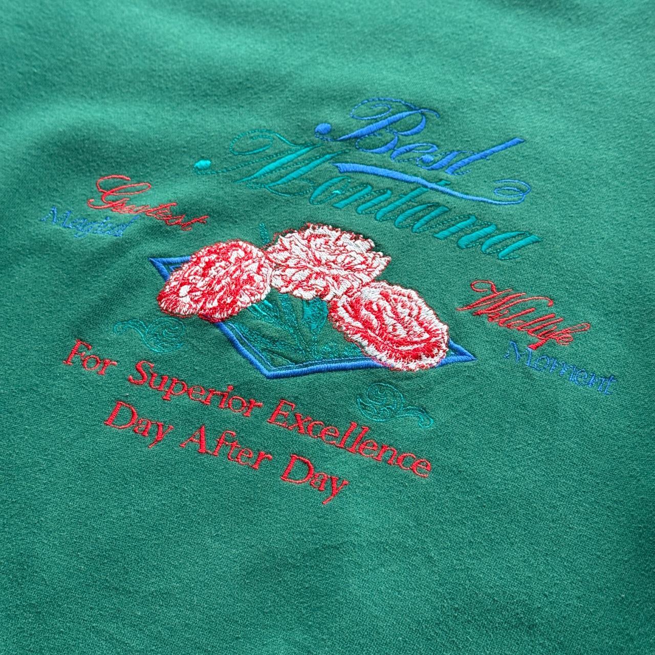 Green Best Montana 90’s Vintage Graphic Sweatshirt - XL