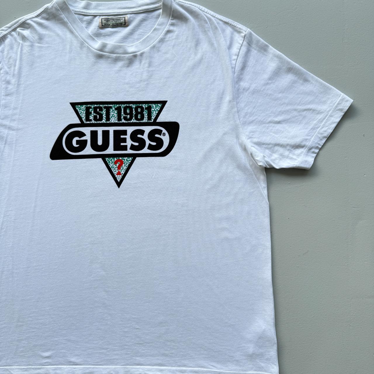 White Guess Vintage 90s T-shirt - XL