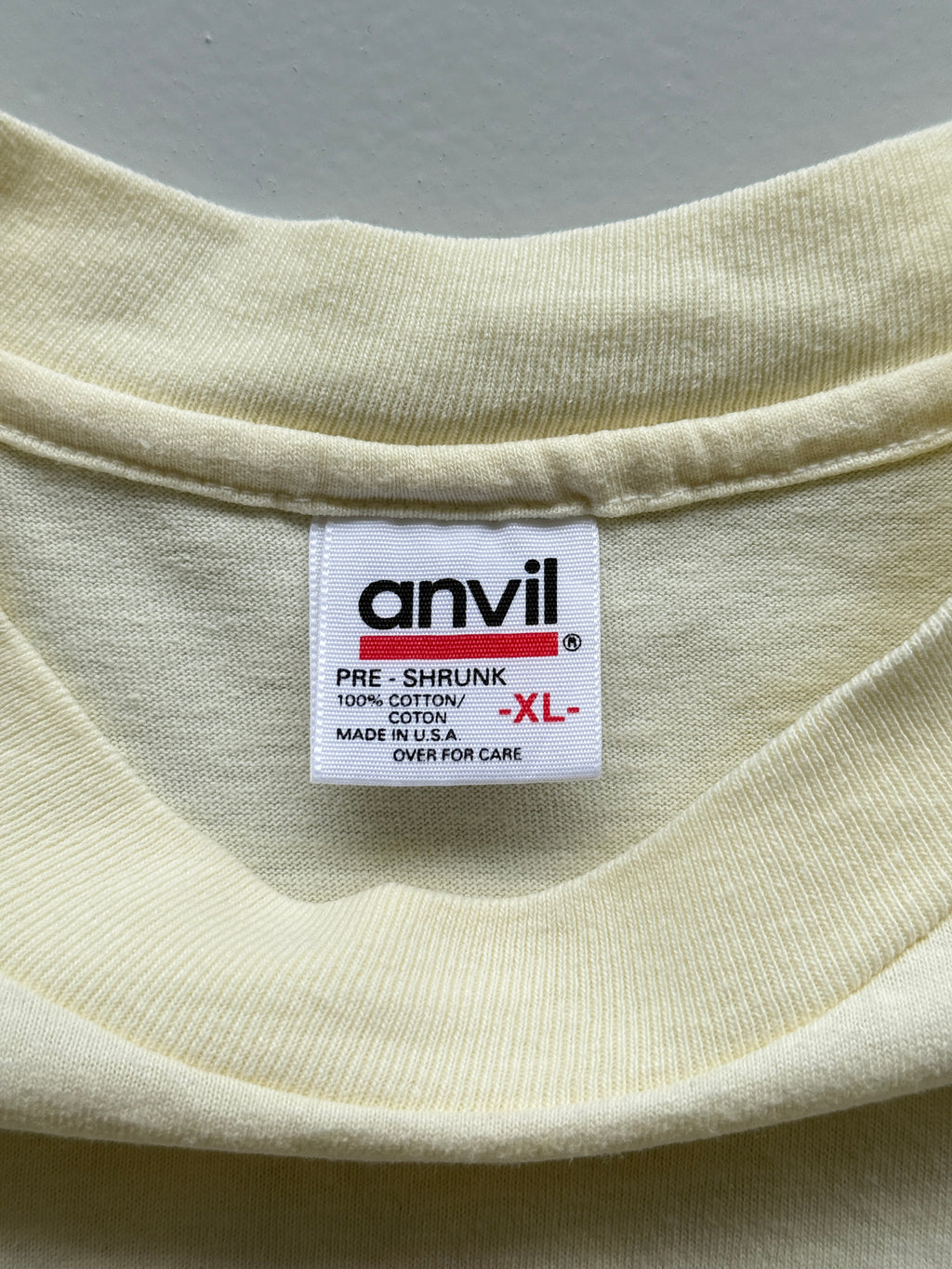 Yellow San Gabriel Fun Run 90's Vintage Single Stitch Graphic T-Shirt - XL