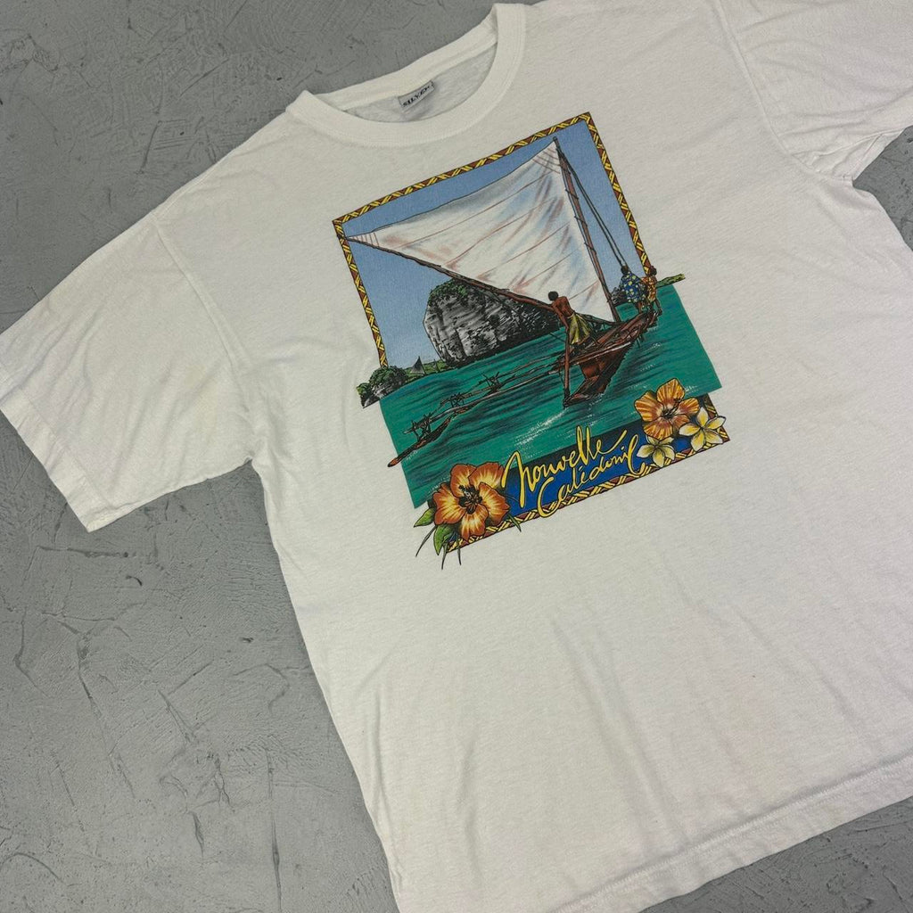 Tropical Tourist 90s vintage T-shirt - Medium