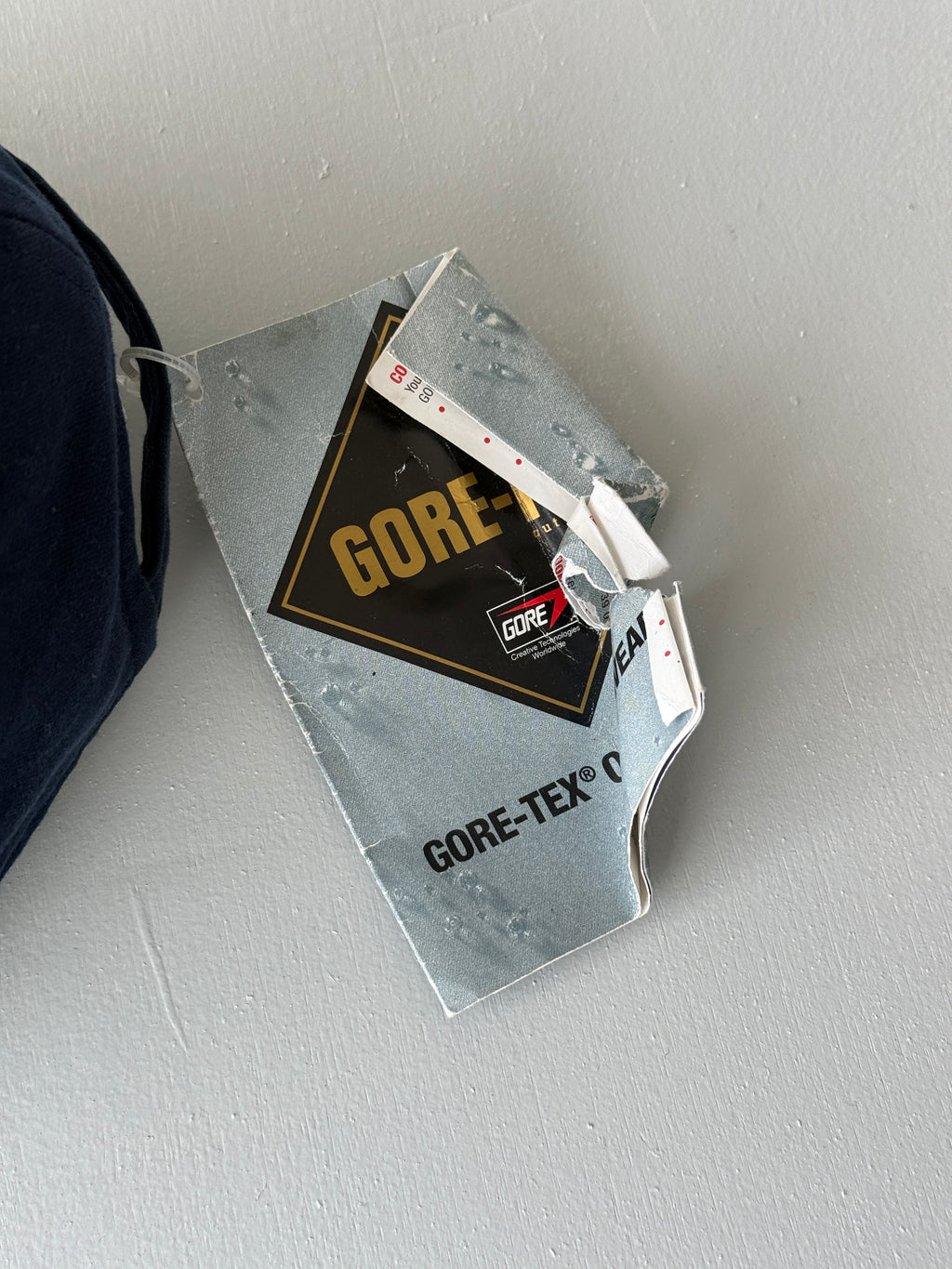 Navy Deutsche Jugendfeuerwehr Gore-Tex 90's Vintage Cap
