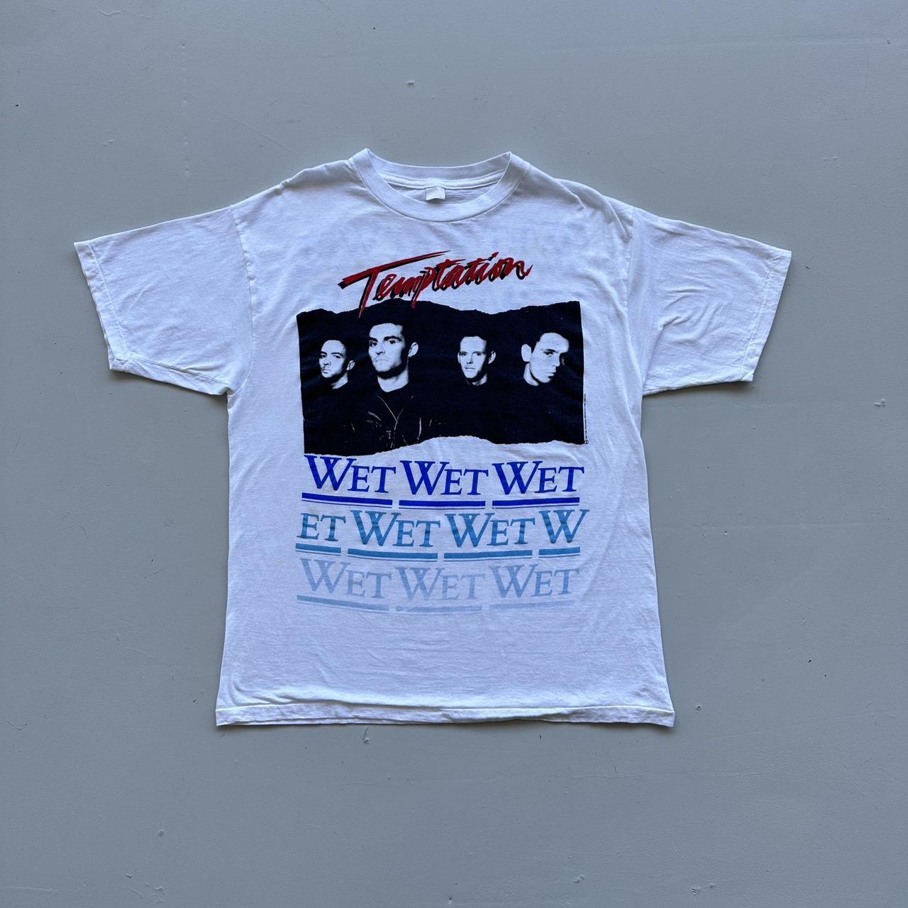 Wet Wet Wet 80s Vintage T-shirt - Large