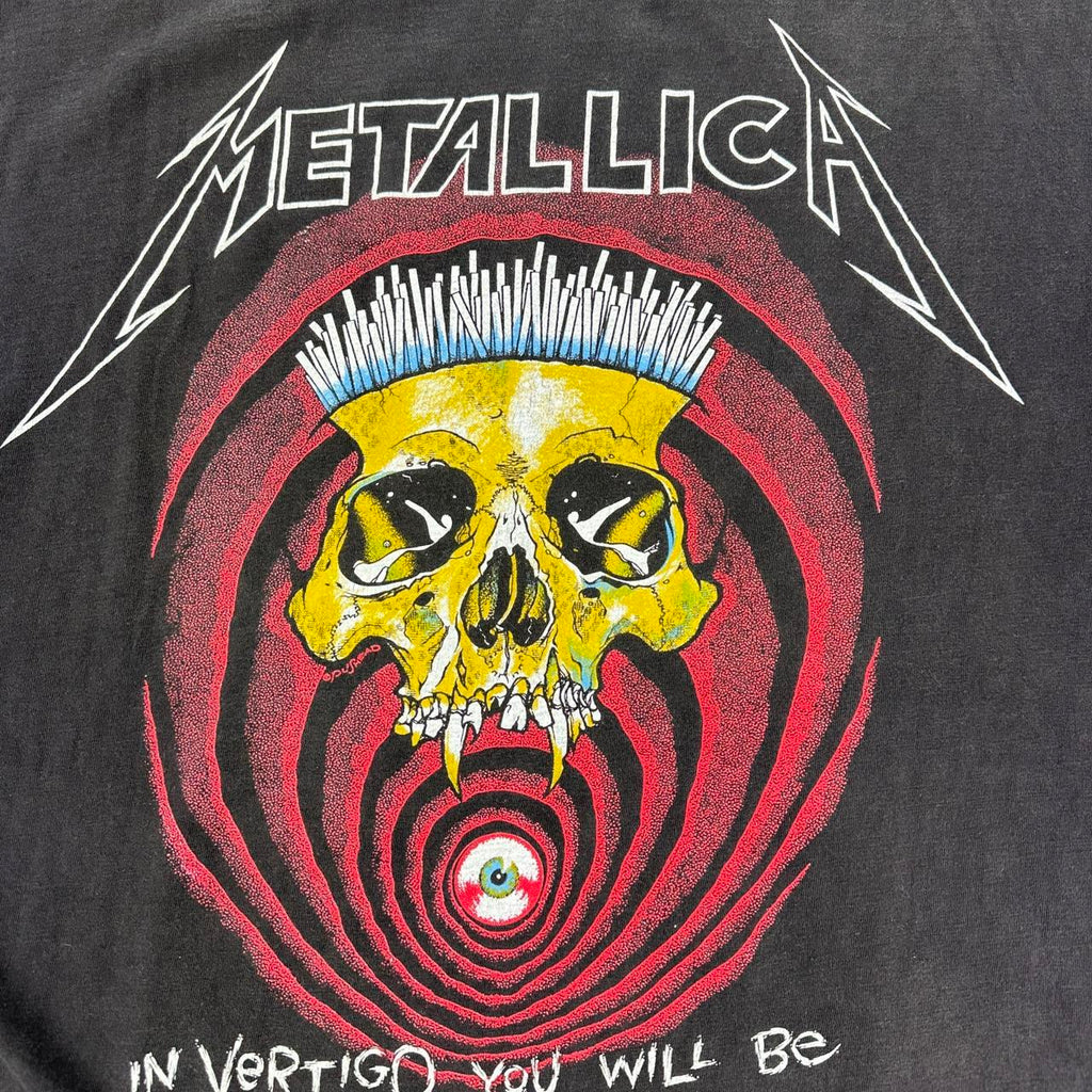 Metallica 90s vintage metal band T-shirt - Medium / Large