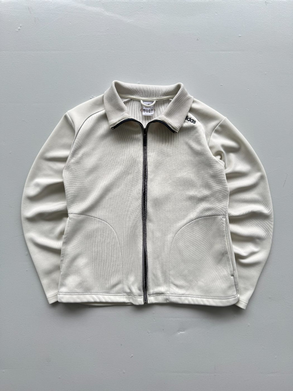 Adidas Women's Full Zip Vintage Track Jacket - Medium 12