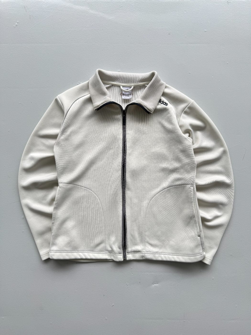 Adidas Women's Full Zip Vintage Track Jacket - Medium 12