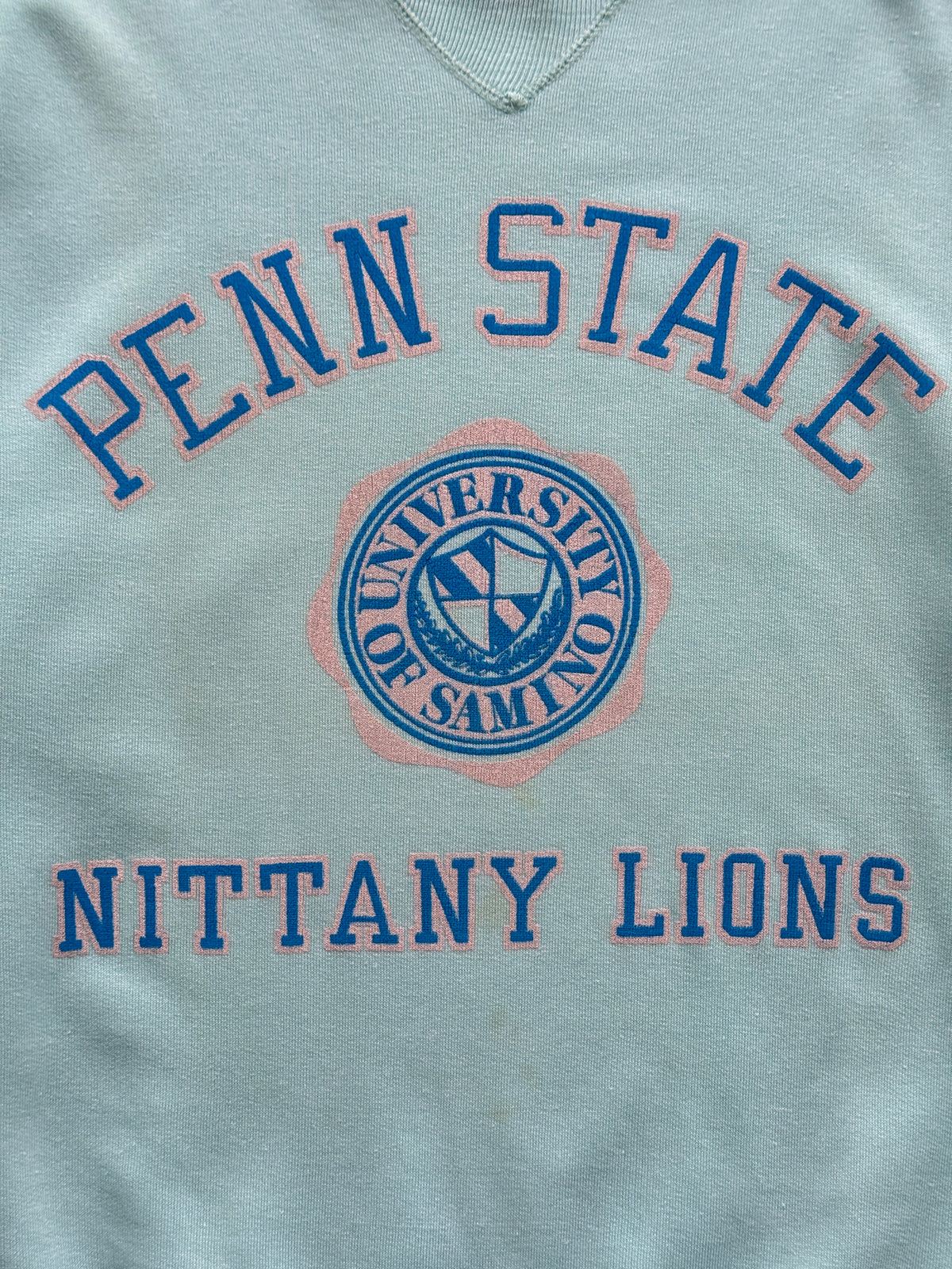 Penn State Nittany Lions 60s/70s Vintage University Sweatshirt - Medium