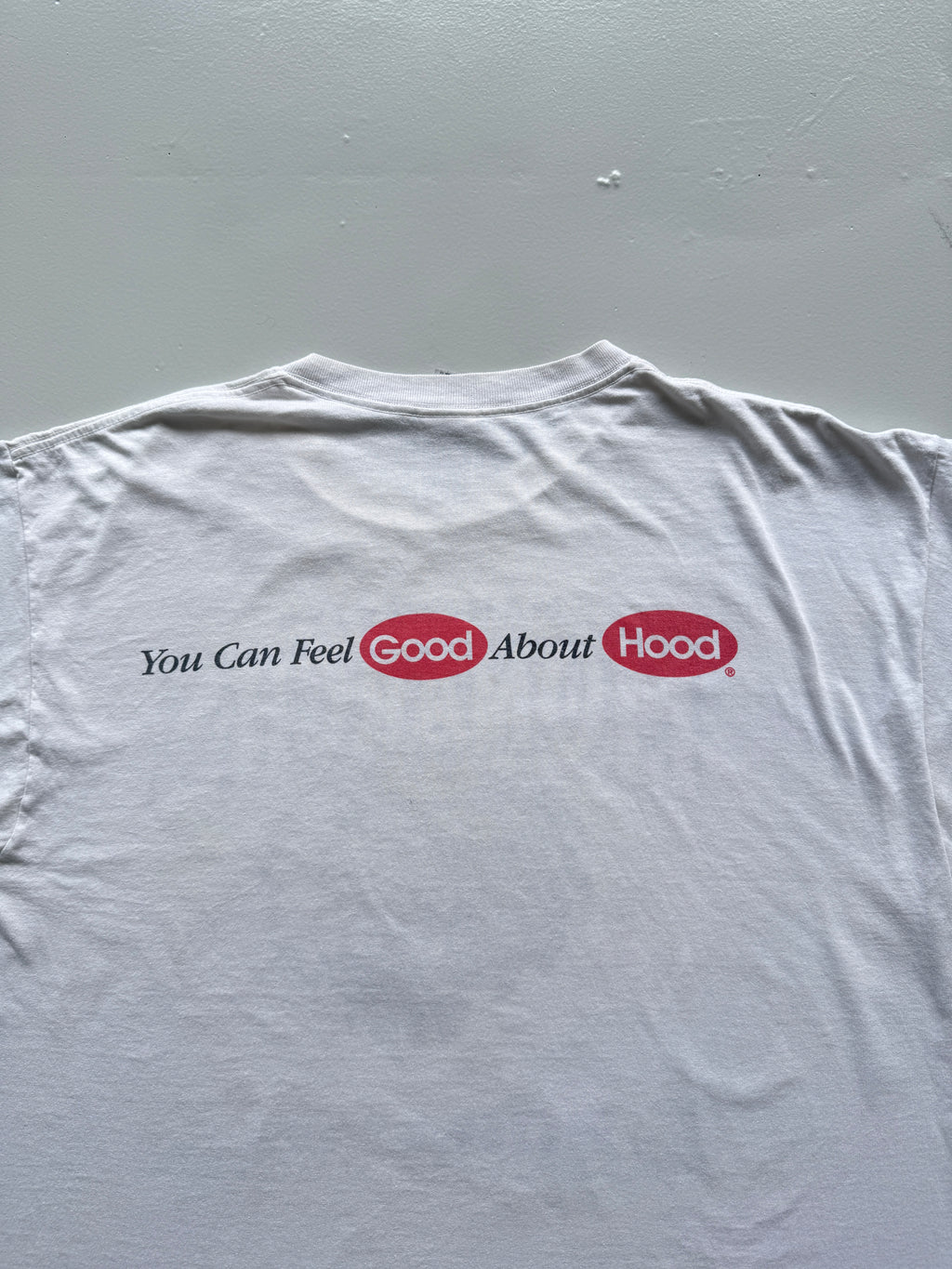 Thrashed White Manchester Monarchs 00's Vintage Hockey Graphic T-Shirt - XL