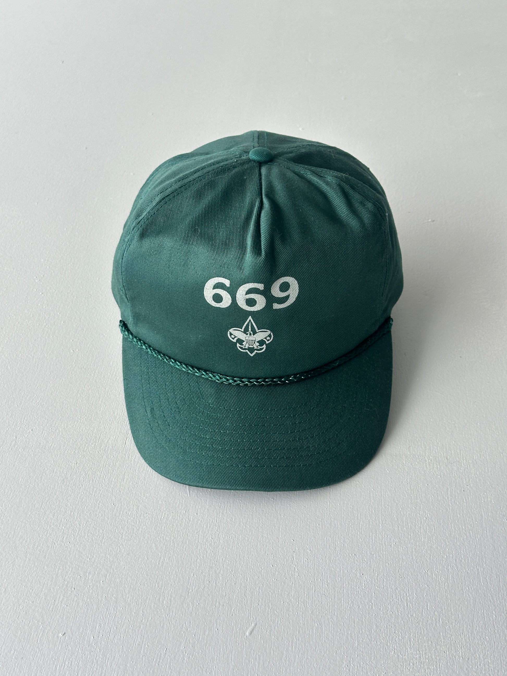 669 Forest Green 90's Vintage SnapBack Trucker Cap