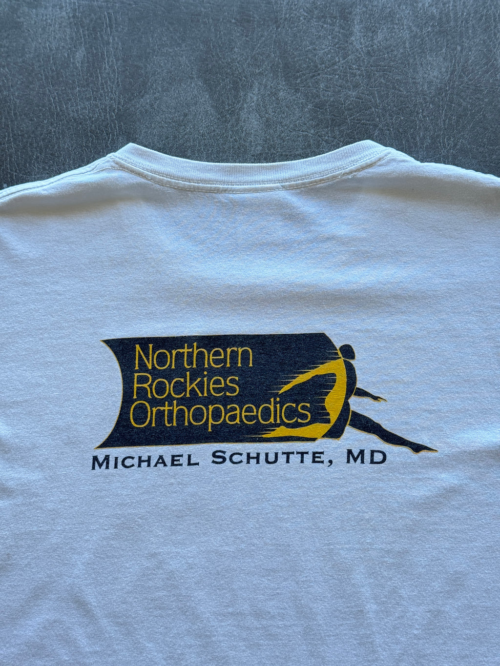 White Top Ten Track & Field Meet 2007 Vintage Graphic T-Shirt - Medium