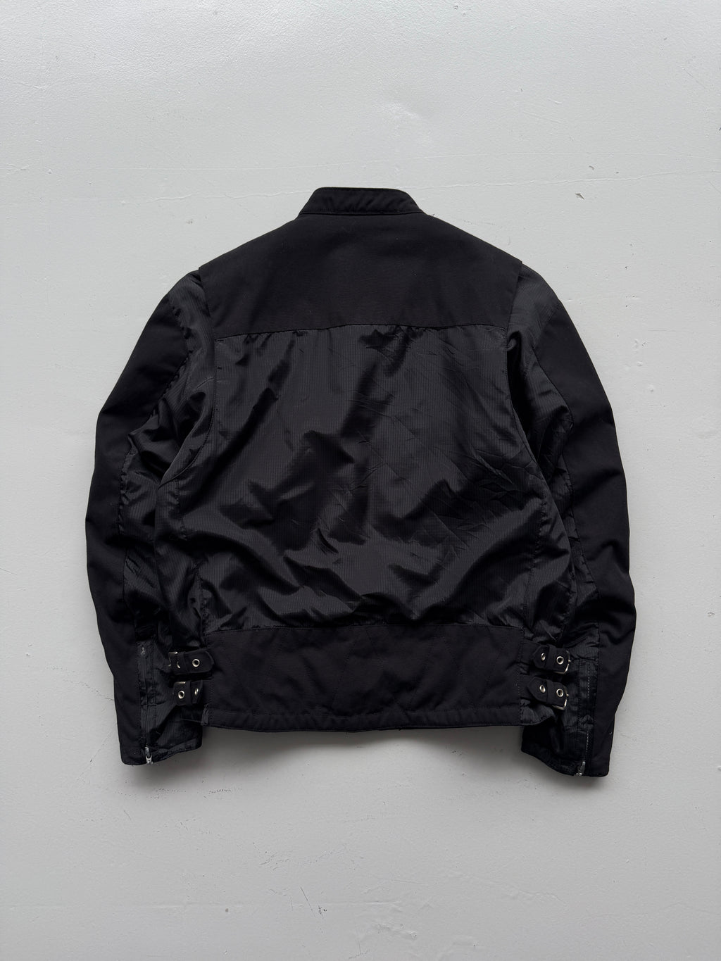 Black Harley Davidson 90's Vintage Biker Jacket - Small