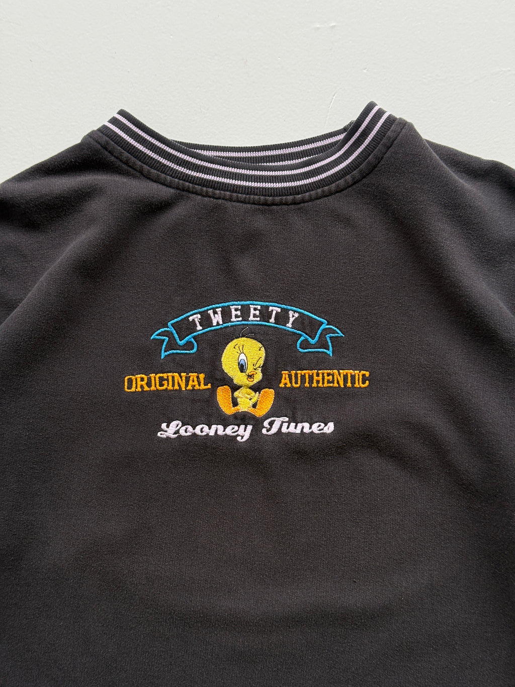 Looney Tunes Tweety Original Authentic Y2K Vintage Sweatshirt - Medium